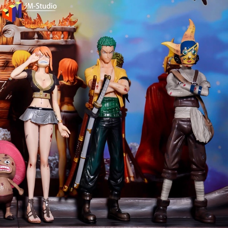 MÔ HÌNH ONE PIECE BĂNG MŨ RƠM CHIA TAY GOING MERY