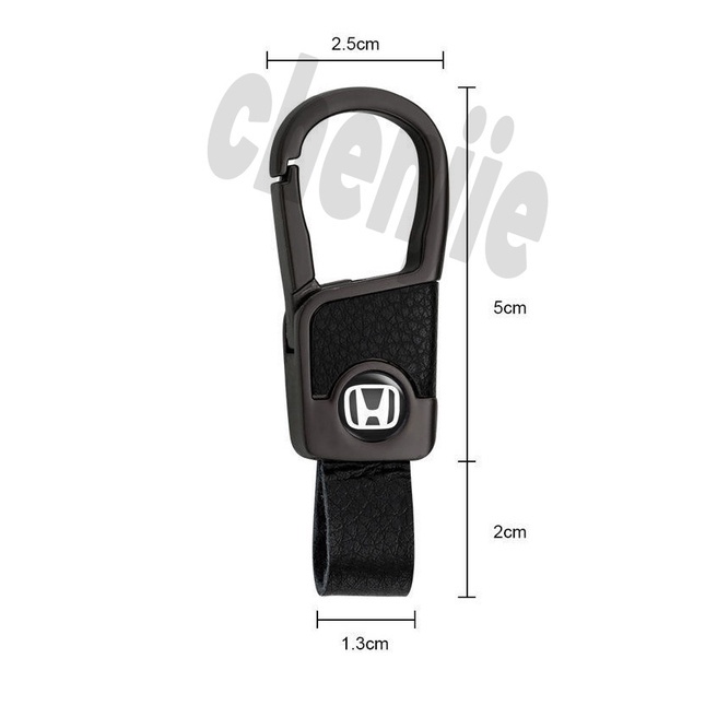 Móc Chìa Khóa Bằng Da Bò Chất Lượng Cao Cho Xe Hơi Honda Civic City CR-V