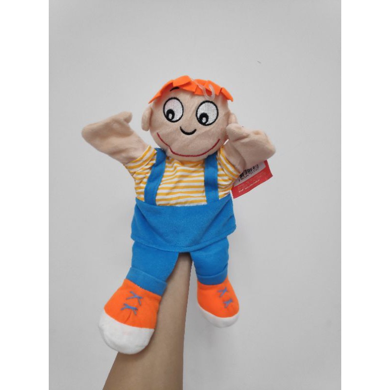 Rối tay bằng bông cho bé