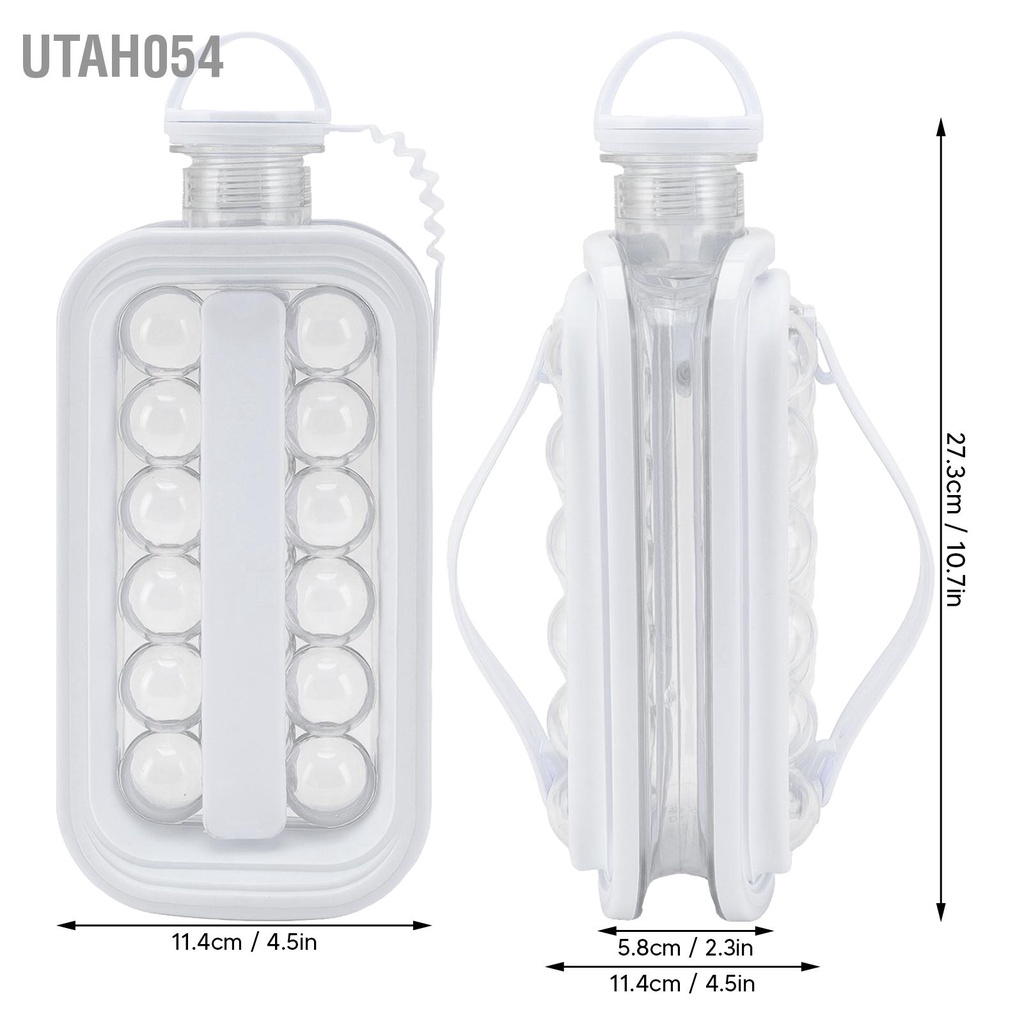 [Hàng Sẵn] Khuôn làm nước đá 2 trong 1 đa năng tiện dụng【Utah054】
