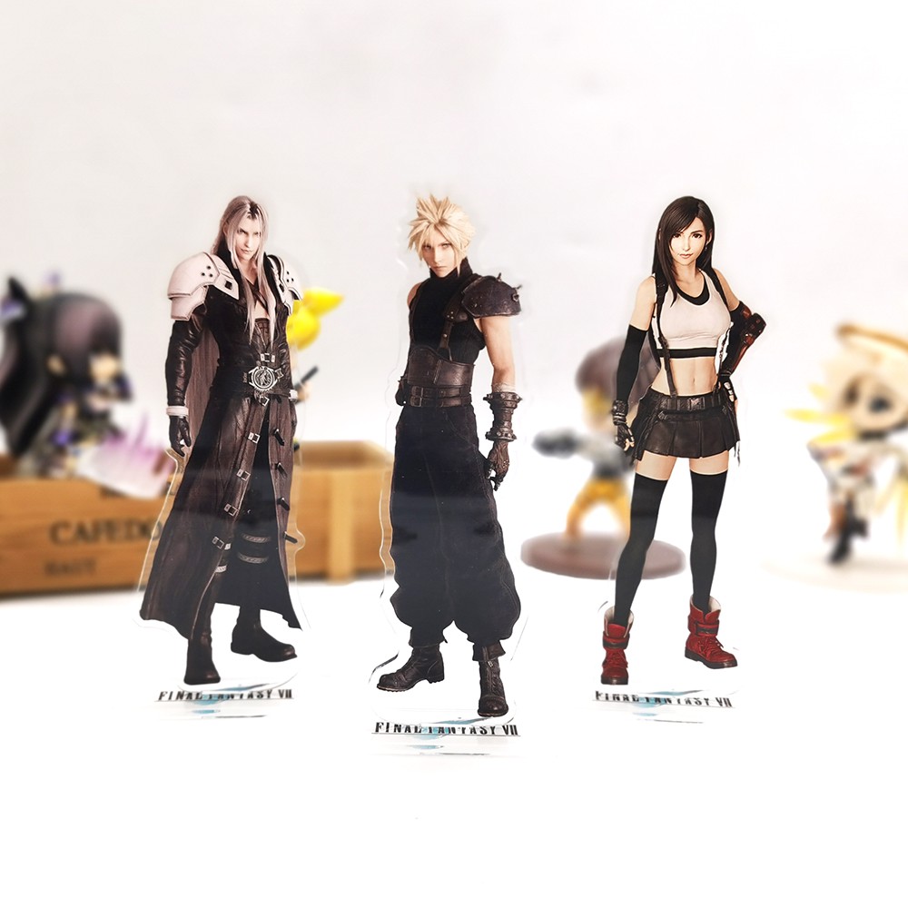 Mô Hình Nhân Vật Trong Final Fantasy Ff7 Vii Remake Re Cloud Sepiroth Tifa Aerith