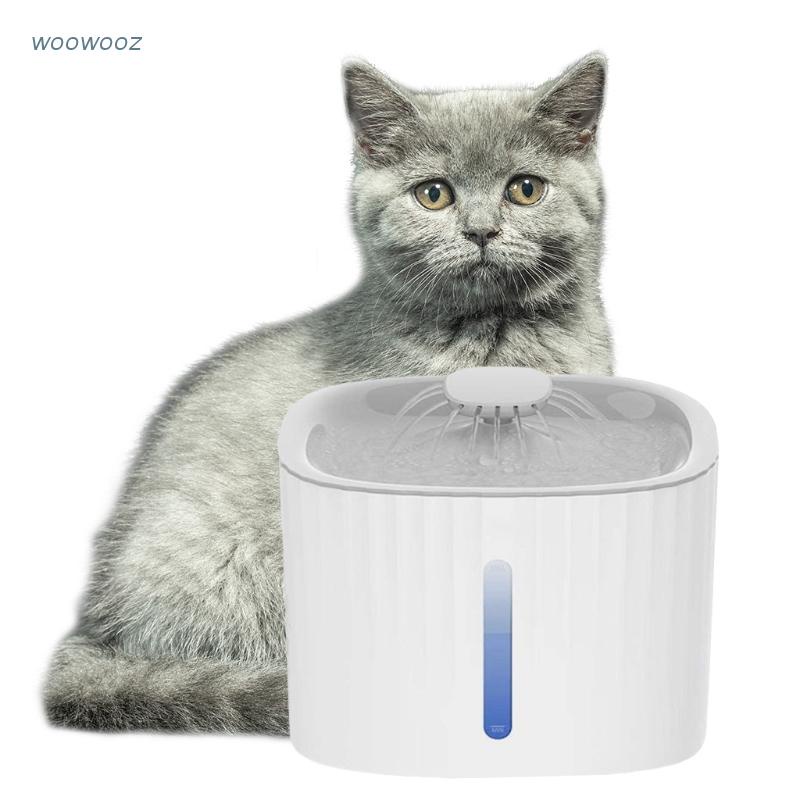 Bộ dụng cụ hỗ trợ uống nước sạch không gây tiếng ồn dành cho mèo/ thú cưng