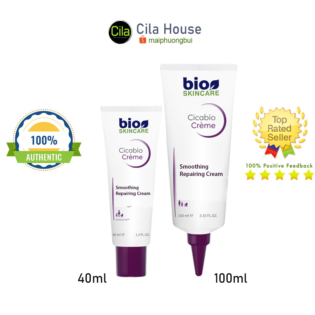 Kem Dưỡng Bio Cicabio (Pháp) Giảm Sẹo Thâm, Phục Hồi Da Bị Tổn Thương - Cila House