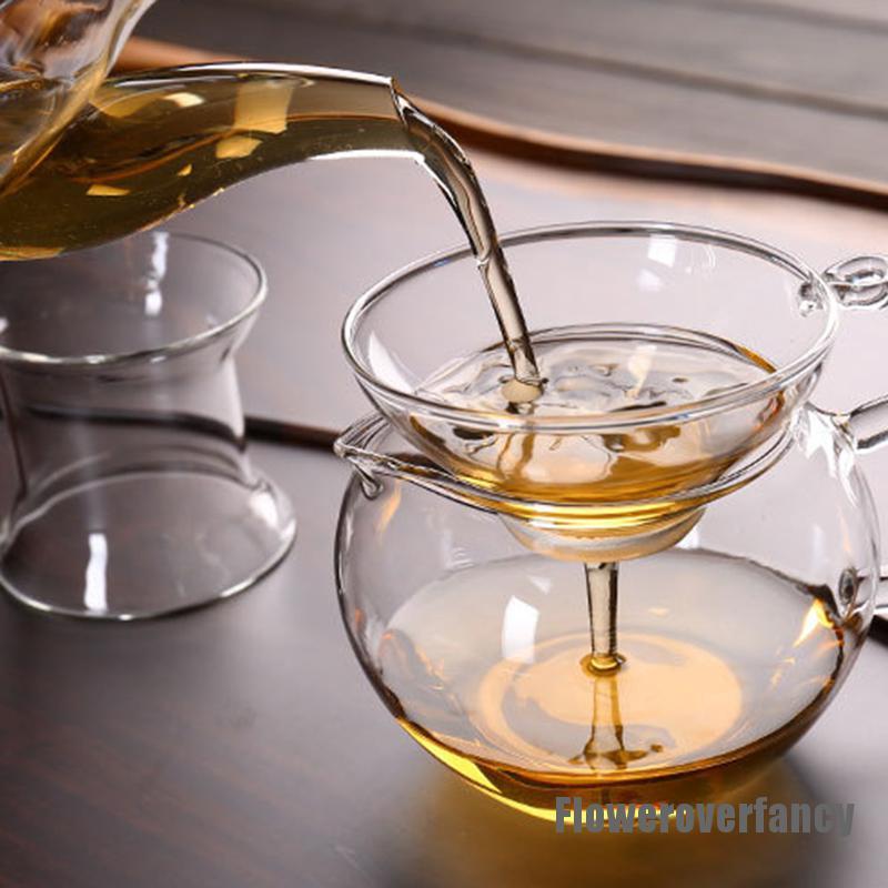 Dụng cụ lọc trà bằng thủy tinh có tay cầm tiện lợi