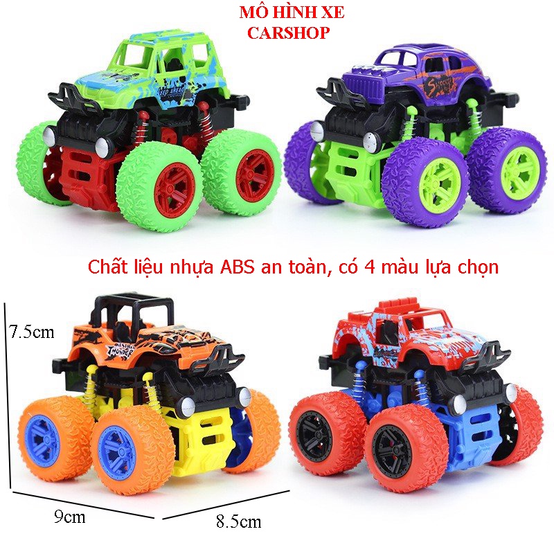 Xe Đồ Chơi ô tô địa hình bánh đà cho bé, an toàn nhiều màu sắc lựa chọn