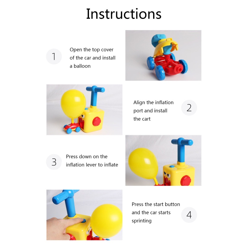 Wmmb Đồ Chơi Thí Nghiệm Khoa Học Bong Bóng Xe Hơi Chạy Bằng Điện Vui Nhộn Cho Trẻ Em