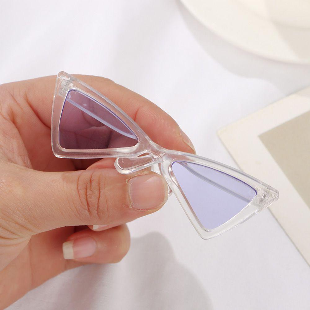 Kính Mát Gọng Tam Giác Nhiều Màu Sắc Cho Búp Bê