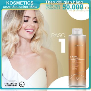 Dầu gội làm sạch và mở biểu bì tóc joico kpak professonalclarifying 1000ml