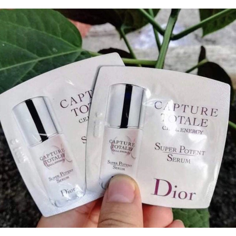 serum chống lão hoá Dior trắng sáng da, Dior capture totale cell energy super potent serum 1ml