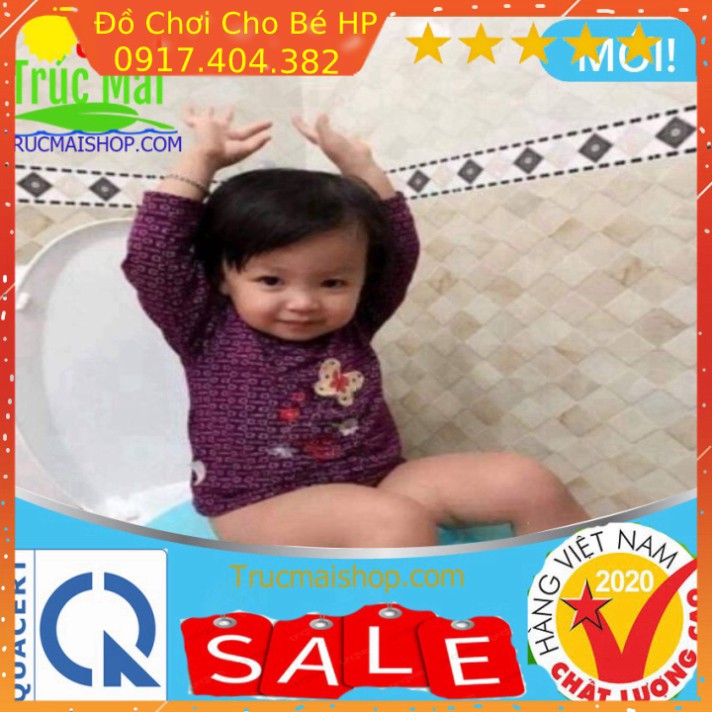 [SIÊU SALE] Kệ ngồi toilet cho bé - Miếng lót thu nhỏ bồn cầu nhựa Việt Nhật ✅  Đồ Chơi Trẻ Em HP