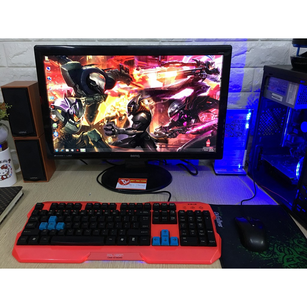 [ Màn 20inh mới chip I3 Ram 4G ] Bộ Máy Tính Chơi Game Liên Minh GTA 5 PUBG Đột Kích 21 | BigBuy360 - bigbuy360.vn