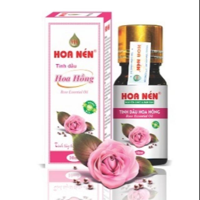 Tinh dầu hoa hồng Hoa Nén 10ml