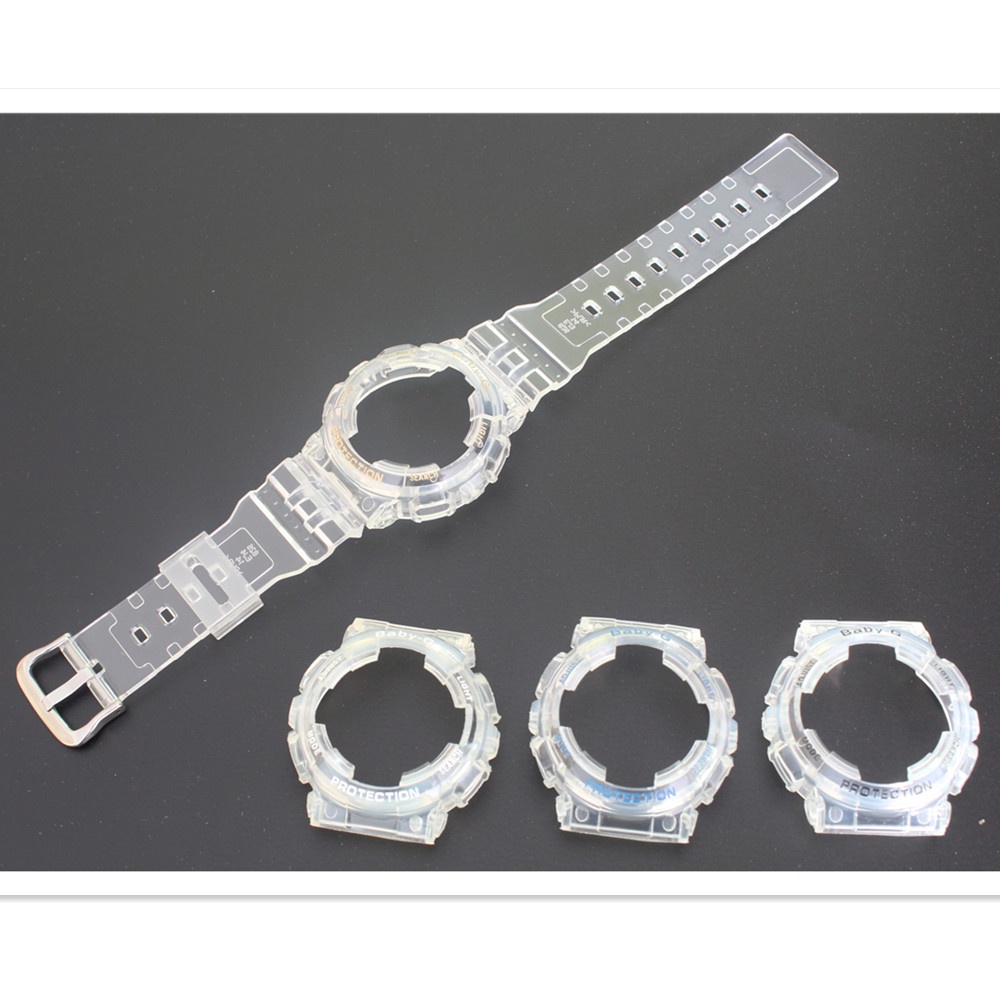 Dây đeo đồng hồ G-Shock dòng Baby-G Ba-111 Ba-110 Ba-112 kèm phụ kiện đepk mắt thời trang