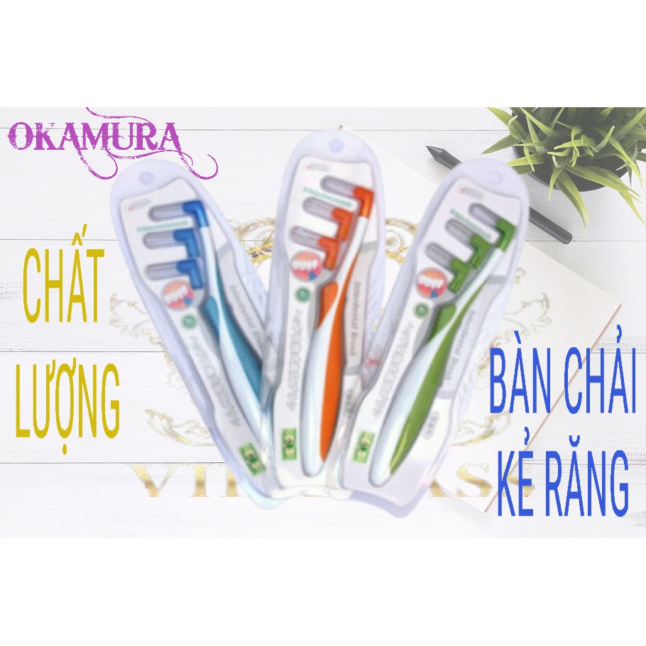 Bàn Chải Kẽ Răng Thay Đầu Chất Lượng Nhật Bản CH3.