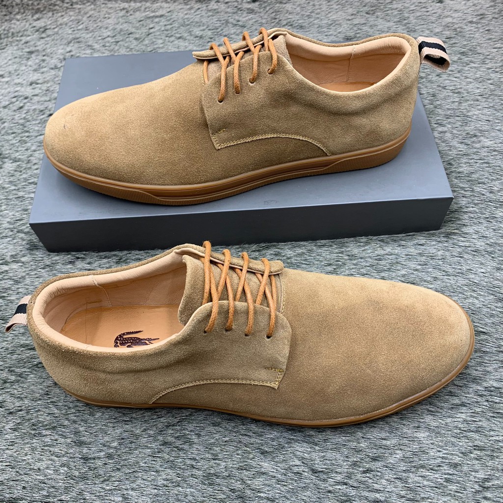 Giầy thể thao/sneaker nam da lộn đế cao su đúc