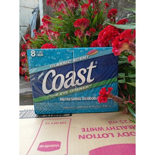 Lốc 8 xà bông cục coast mỹ