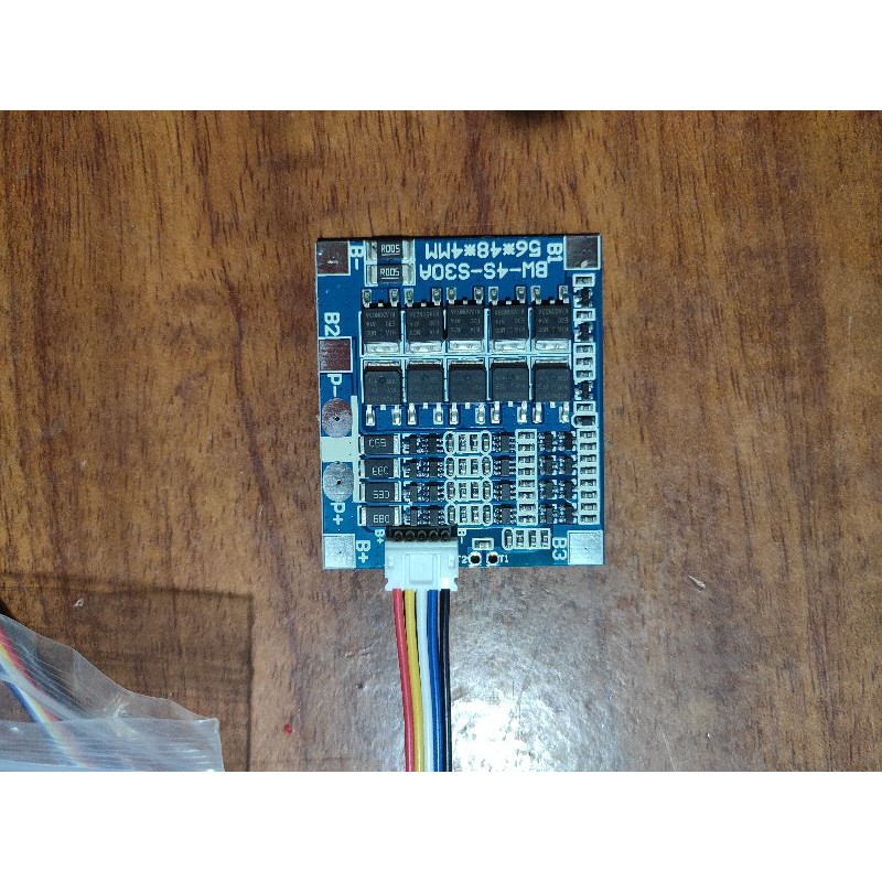 BMS Mạch Bảo Vệ và Cân bằng pin 4S 3.2V 30A