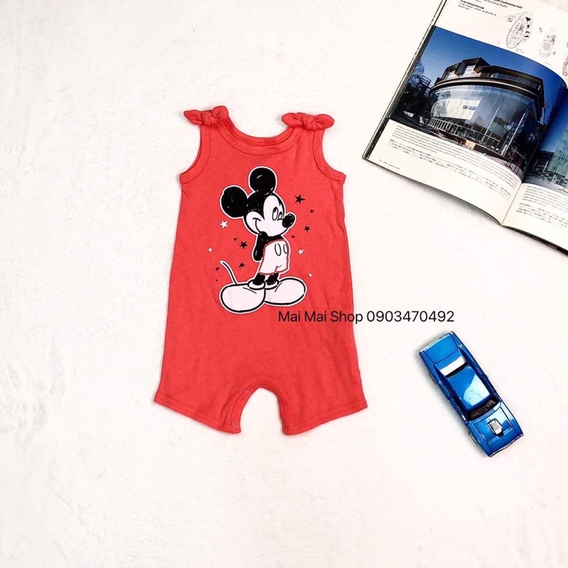 Body Đùi Mickey xuất dư disey sịn sò cho bé gái 3-9m