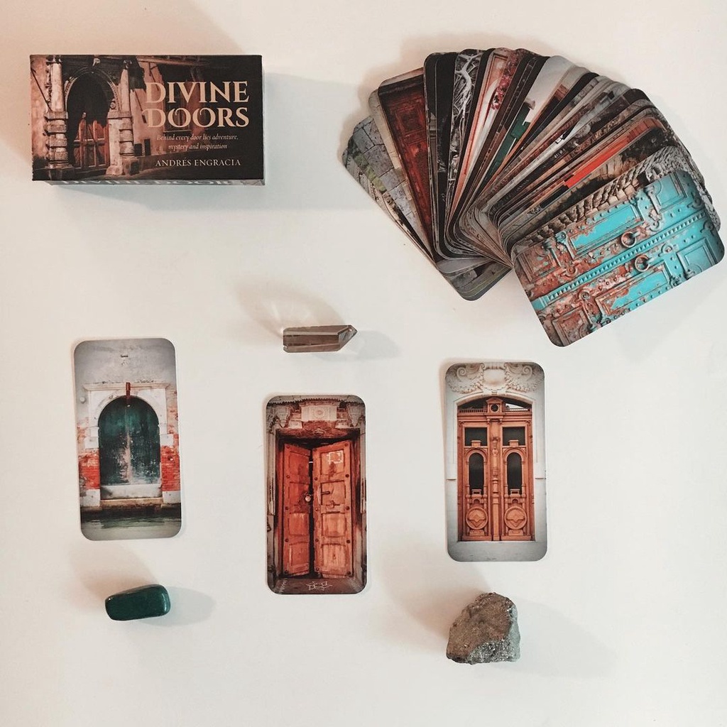 Bộ Bài Divine Doors Inspiration Cards (Mystic House Tarot Shop) - Bài Gốc Authentic Chính Hãng 100%
