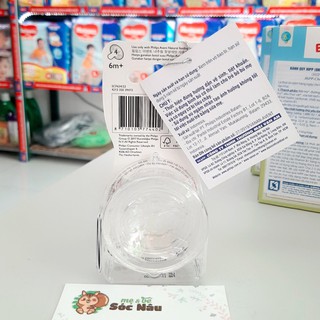 Núm ty thay bình sữa Philips Avent Natural 0M+/1M+/3M+/6M+