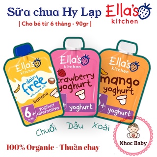Sữa chua trái cây hữu cơ Organic Ella’s Kitchen 90g cho bé 6m+