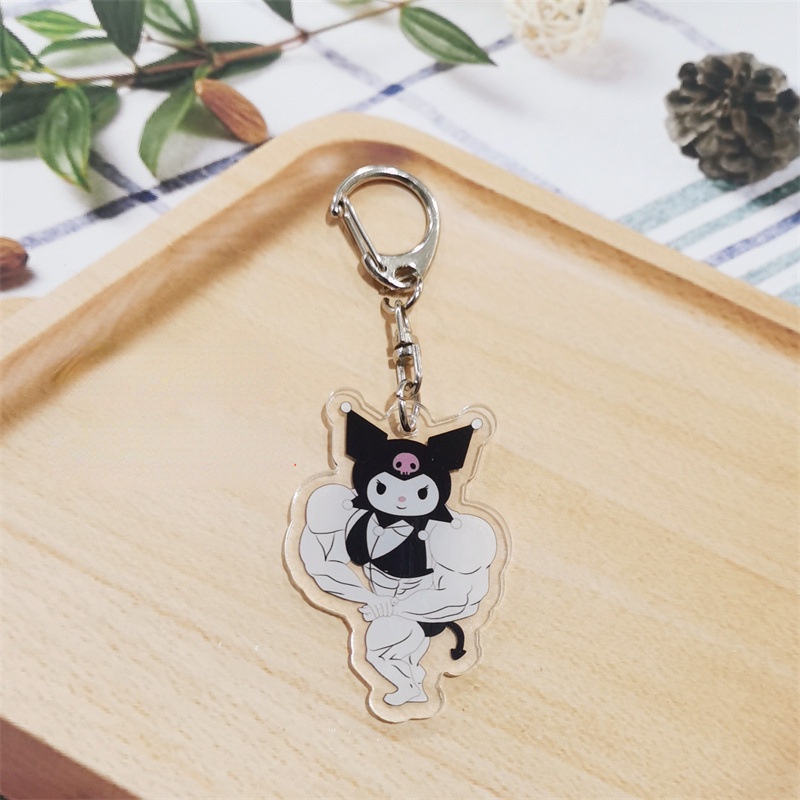 Móc Khóa Hình Cinnamoroll Melody Kiểu Dáng Cá Tính