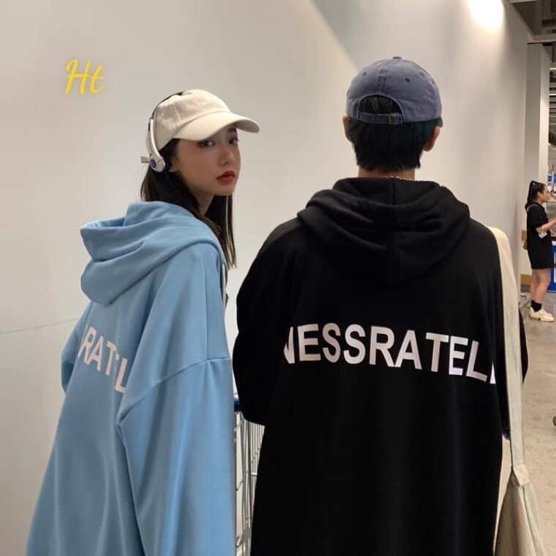 Áo khoác nỉ chữ NESS H2