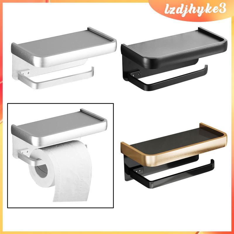 Giá Đỡ Cuộn Giấy Vệ Sinh Gắn Tường Không Cần Đục Lỗ lzdjhyke3