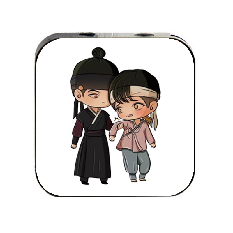 Máy nghe nhạc mp3 Dạ ký boylove cầm tay mini tặng tai nghe dây cắm có mic &amp; dây sạc game anime chibi