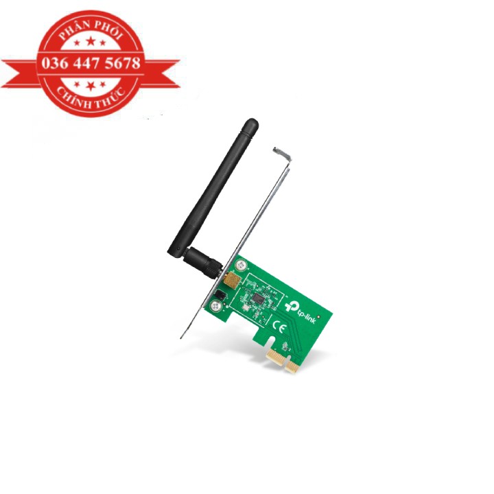 Bộ chuyển đổi không dây PCI Express tốc độ 150Mbps TL-WN781ND - Hàng Chính Hãng