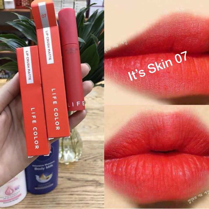 Son kem It’s Skin Life Color Lip Crush Matte