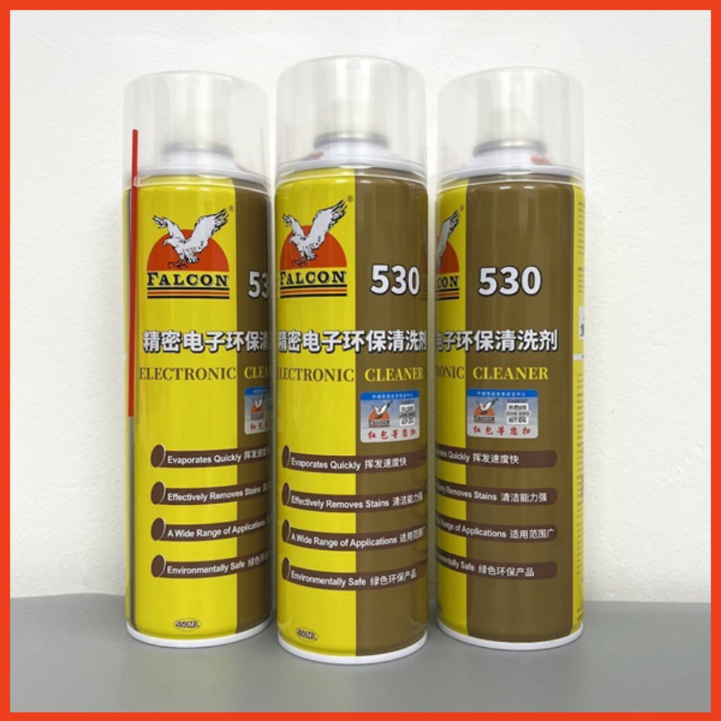 Bình xịt tẩy keo 530 Falcom ̣