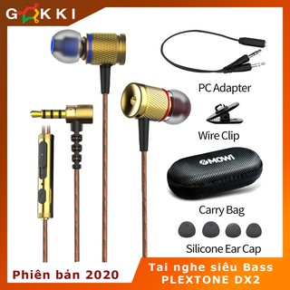 Tai nghe gaming plextone Dx2 bass head,có mic,bass mạnh, chơi game PUBG cực tốt, tương thích mọi loại máy