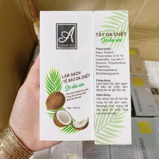 Tẩy tế bào chết sợi dừa acosmetics