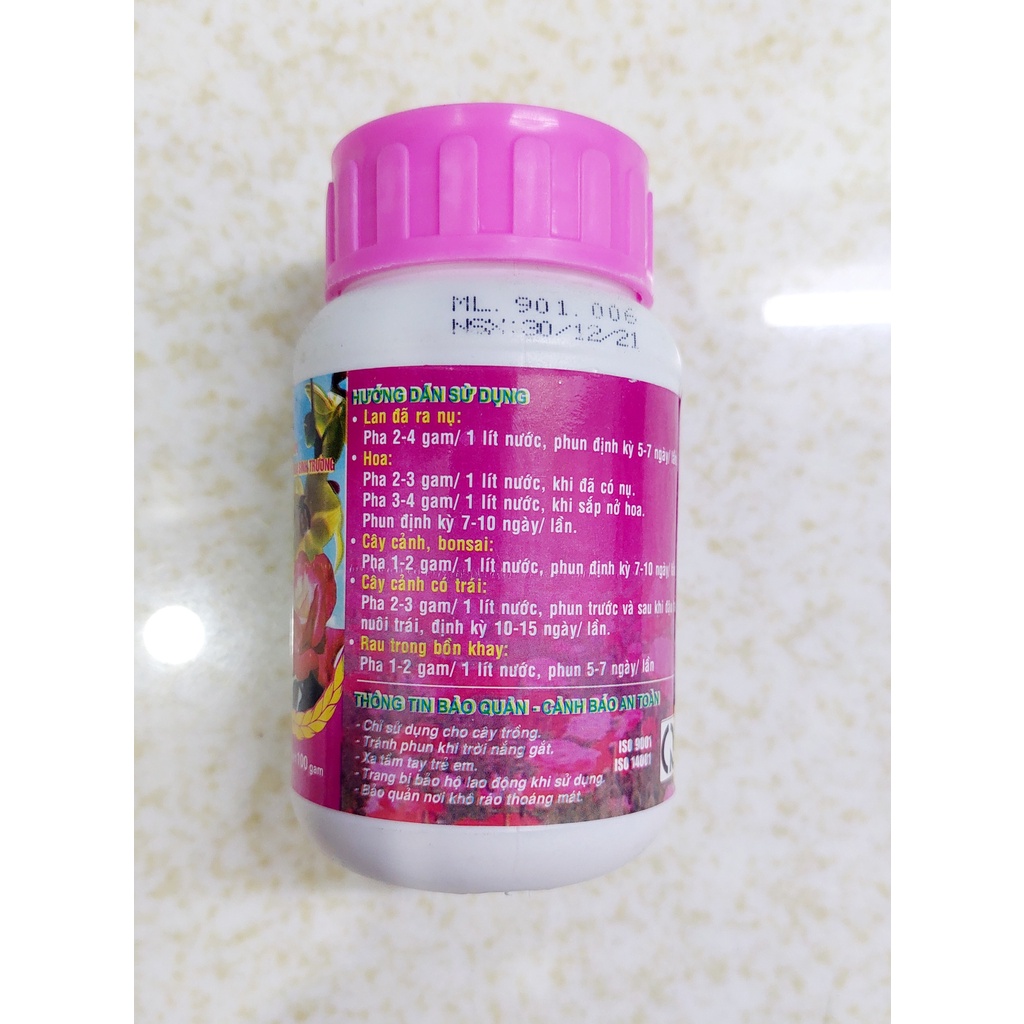 PHÂN BÓN ĐẦU TRÂU 901 DƯỠNG HOA LÂU TÀN