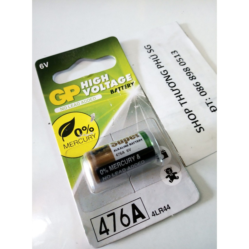 Pin GP 476A - 4LR44 - 6V: Pin GP Ultra High Votage Alkaline