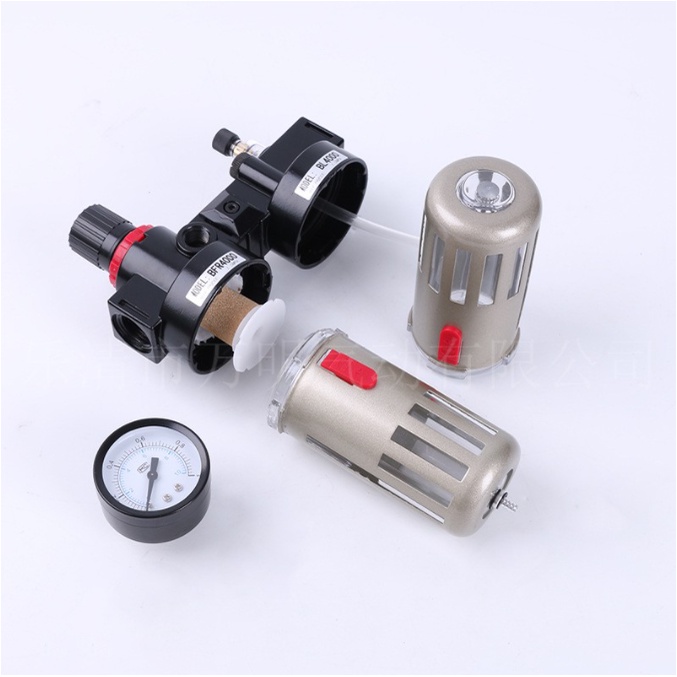 Cốc lọc khí loại nhỏ và to dùng cho máy cắt nhôm _ Free Ship _ Bộ lọc nước đôi dùng cho máy nén khí