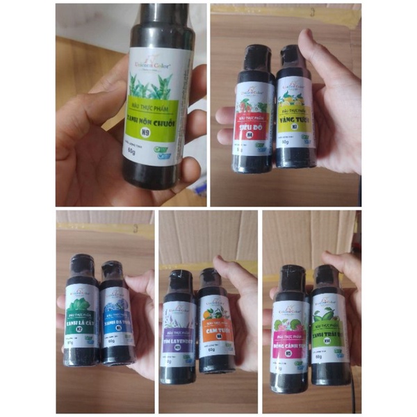 Màu thực phẩm unicon 60ml