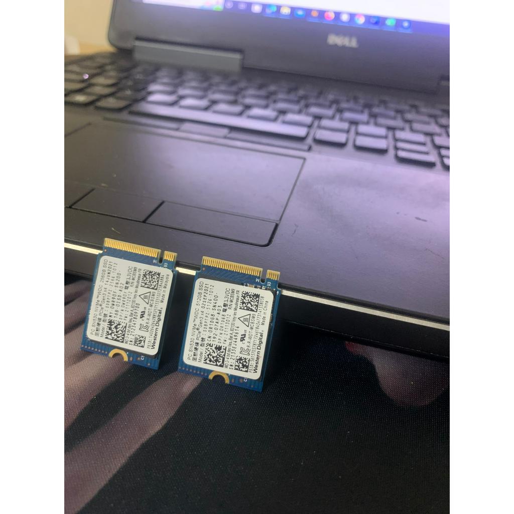 Ổ cứng SSD Western Digital SN530/SN740 M2 Pcle 256GB / 512GB  Nvme 2230, Chuyên dùng cho Surfacer. Bảo hành 12 tháng