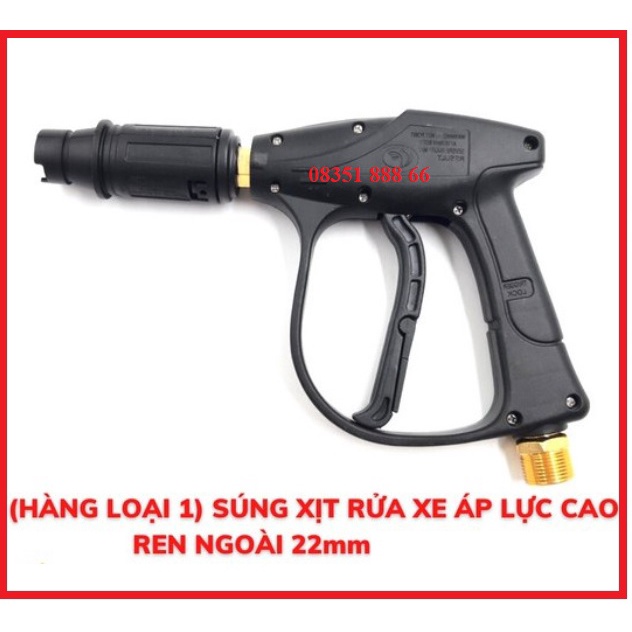 Súng xịt rửa xe áp lực dùng cho máy bơm áp lực cao