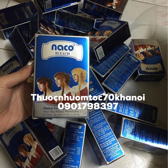 [SIÊU DƯỠNG] Tẩy Tóc Naco- Tẩy tóc siêu dưỡng