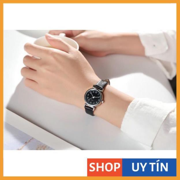 [Hàng Cao Cấp] - Đồng hồ nữ MSTIANQ dây da size 26mm nhỏ xinh | BigBuy360 - bigbuy360.vn