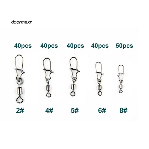 Set 210 Khóa Gài Xoay Câu Cá Chuyên Dụng