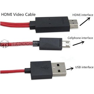 _cáp mobile phone for hdtv mhl to hdmi media adapter