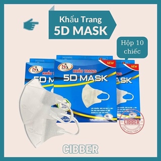 Combo 20 hộp khẩu trang 5D