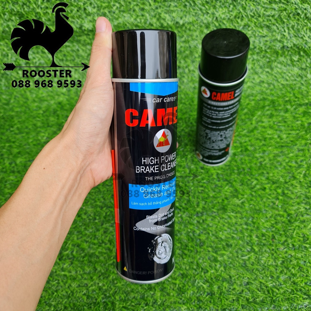 Dung dịch vệ sinh là làm sạch bố thắng, phanh, tẩy dầu mỡ, hóa chất ....dành cho xe ô tô (1 chai 500ml, 1 thùng 12 chai)