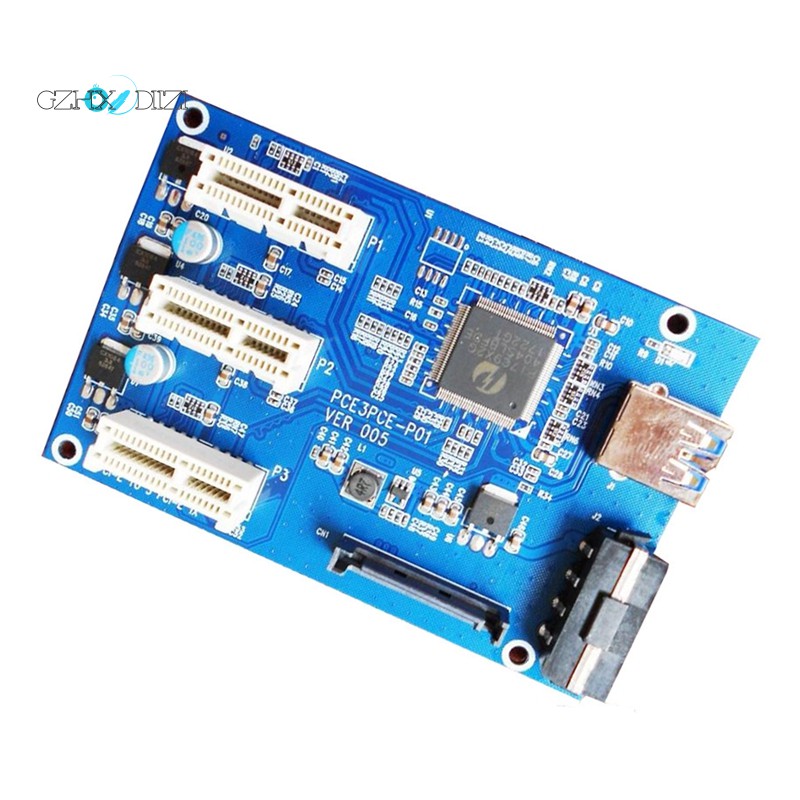 Card Chuyển Đổi Pci-E 1 Sang 3 Mở Rộng Pcie 1x Sang 16x 3-port Pcie