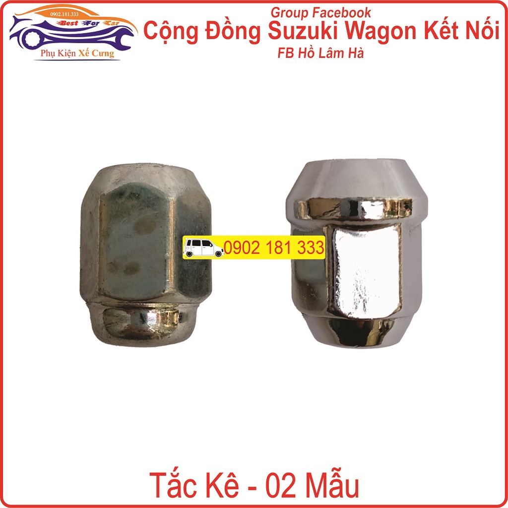 Bu Lông, Tắc Kê Suzuki Wagon R+ 2001-2007