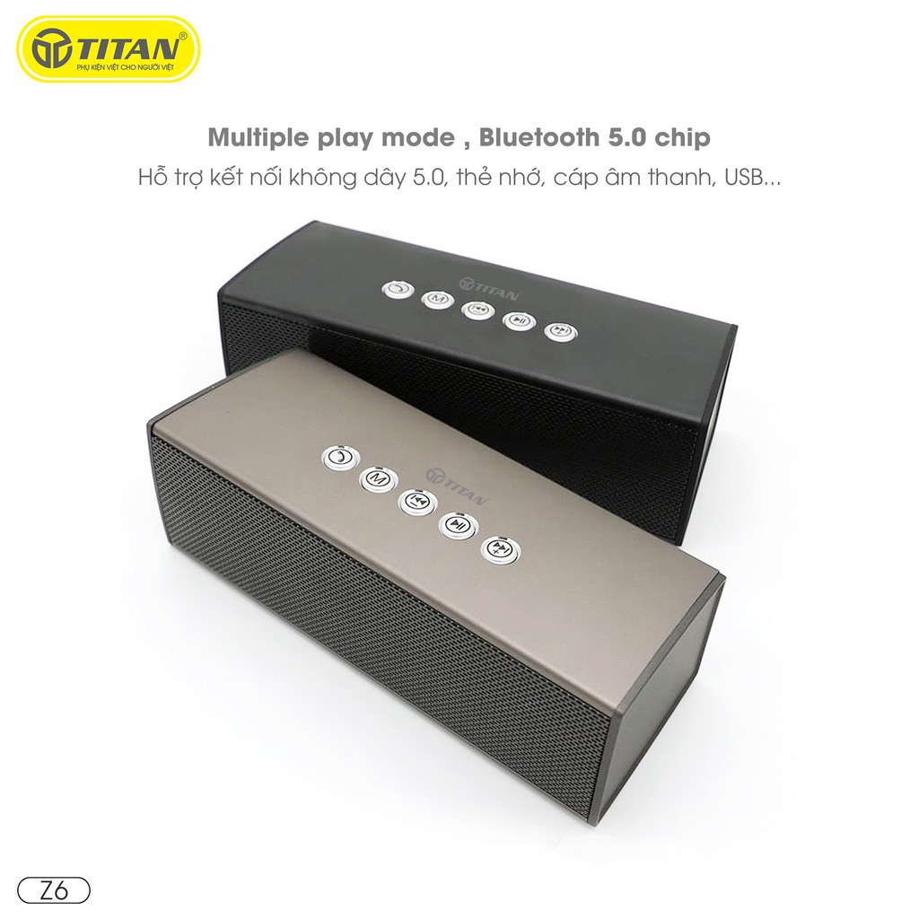 Loa Bluetooth Titan Z6 - Bảo hành 12 tháng