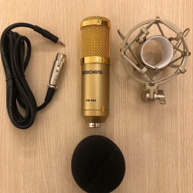 Micro karaoke thu âm BM900 hát cực hay giá tốt nhất